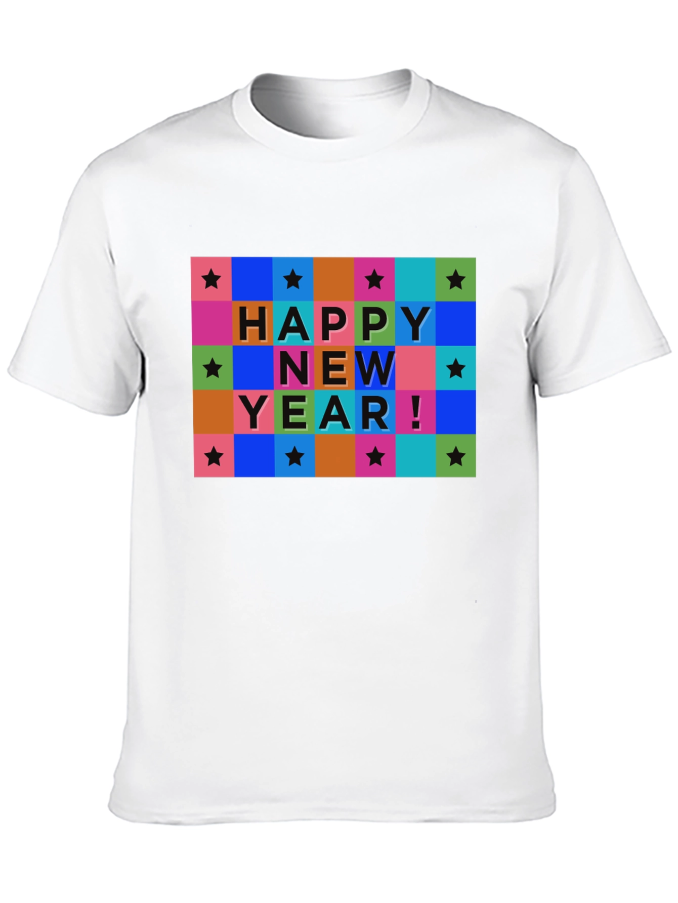 Happy New Year Graphic T-Shirt - Stylish Holiday Tee