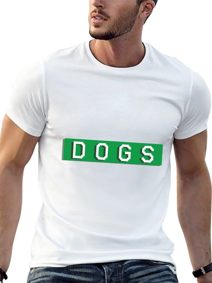 Pixel Dogs Tee - Retro Gaming Style