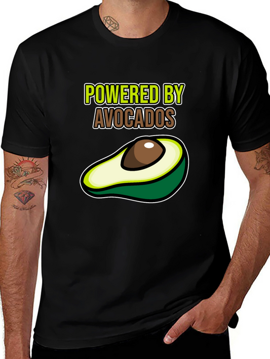 Powered by Avocados Graphic Tee