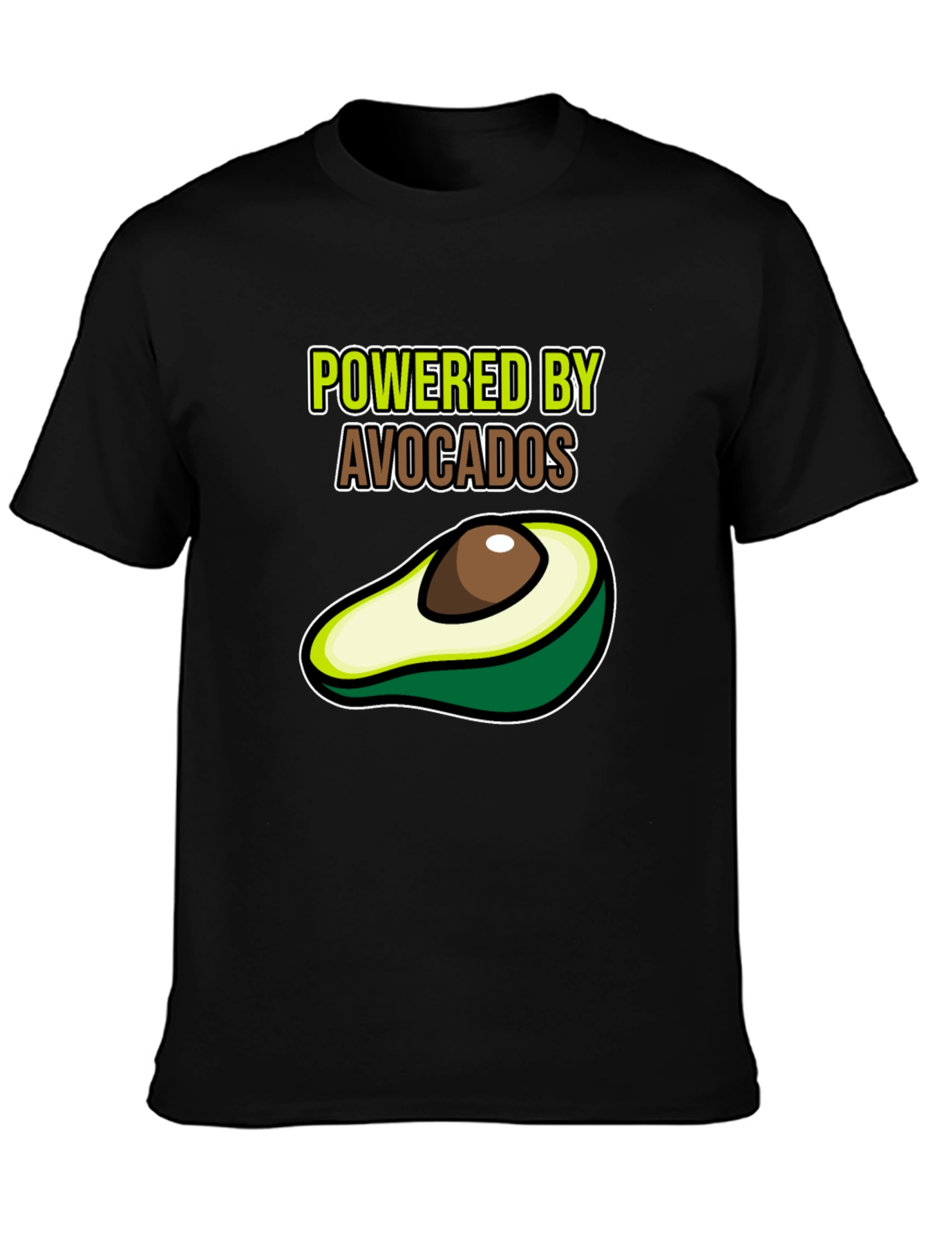 Powered by Avocados Graphic Tee