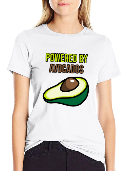 Powered by Avocados Graphic Tee