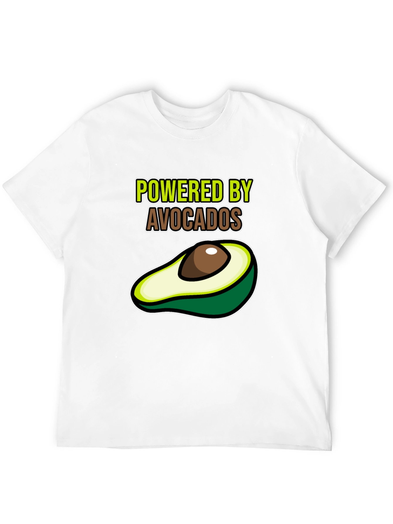Powered by Avocados Graphic Tee
