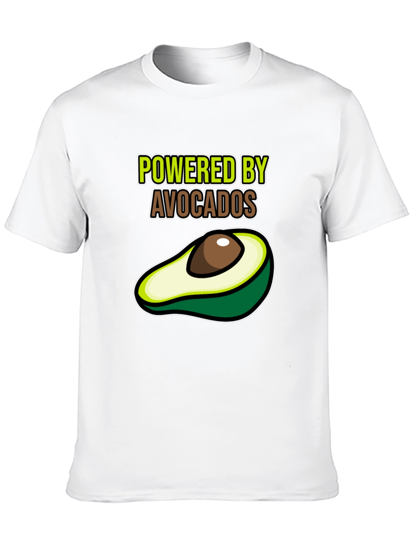 Powered by Avocados Graphic Tee