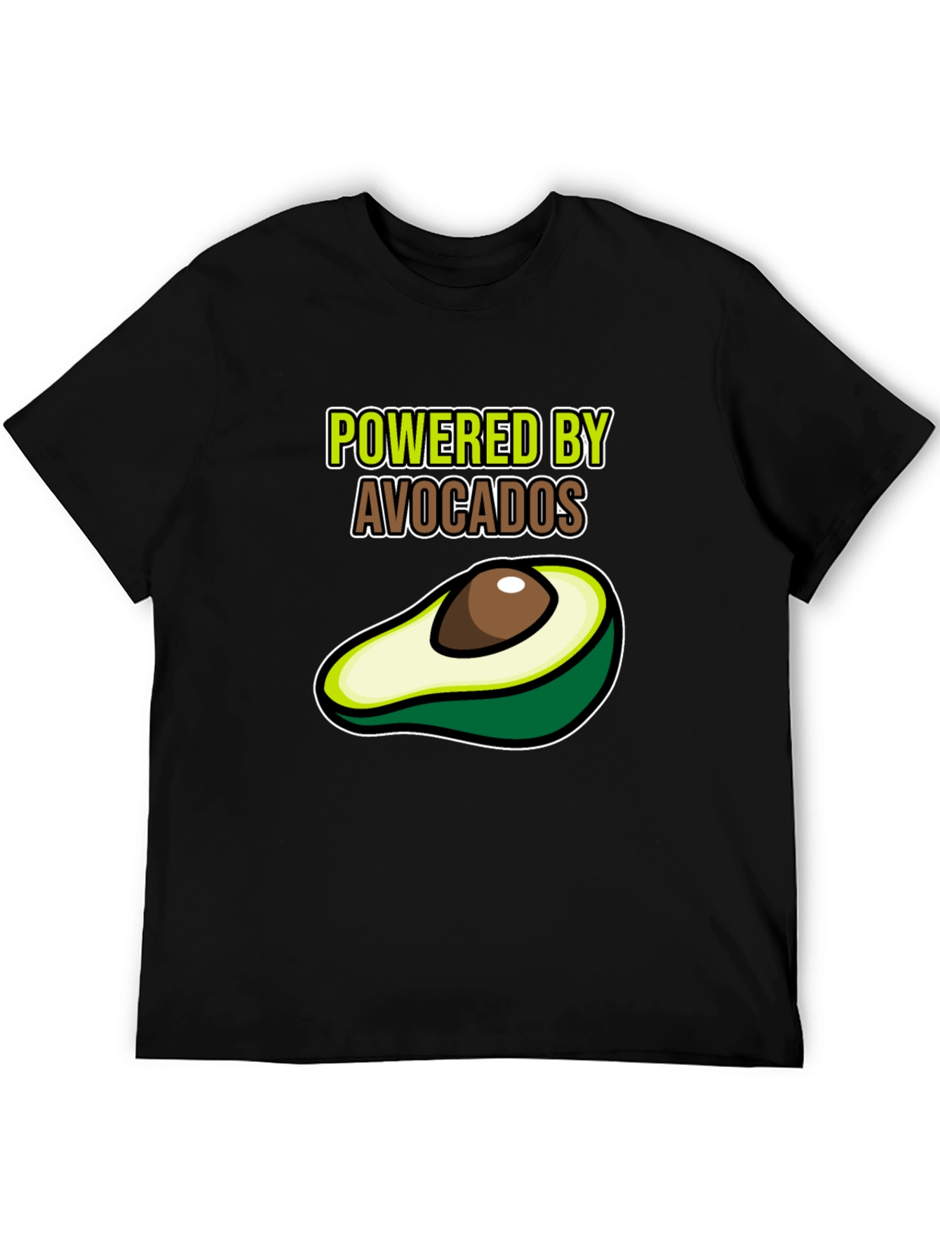 Powered by Avocados Graphic Tee