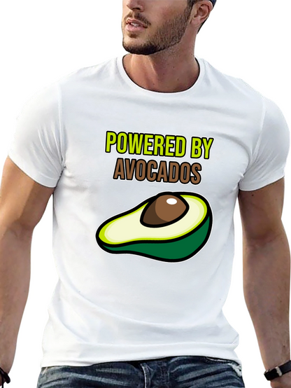Powered by Avocados Graphic Tee