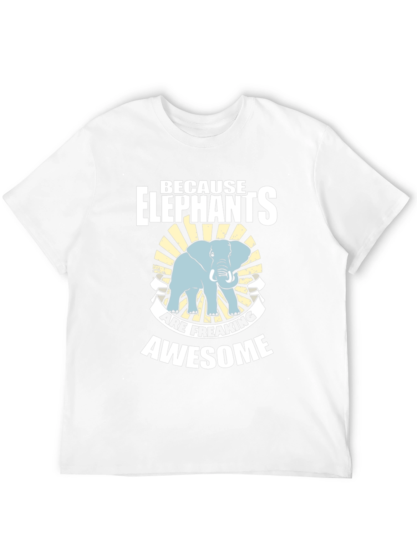 Elephant Graphic Tee - Because Elephants are Awesome!