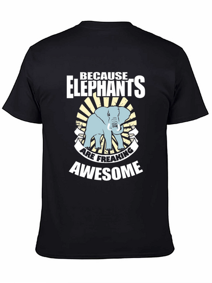 Elephant Graphic Tee - Because Elephants are Awesome!