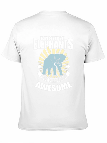 Elephant Graphic Tee - Because Elephants are Awesome!