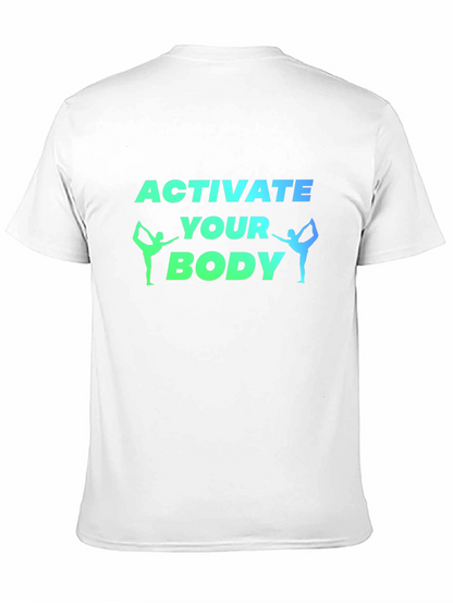 Activate Your Body Black Graphic Tee
