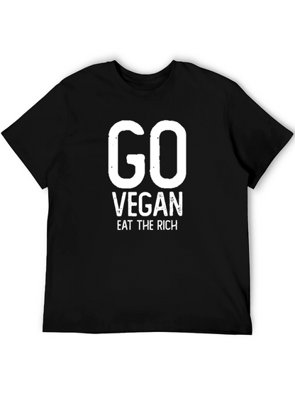 Go Vegan Eat The Rich T-Shirt