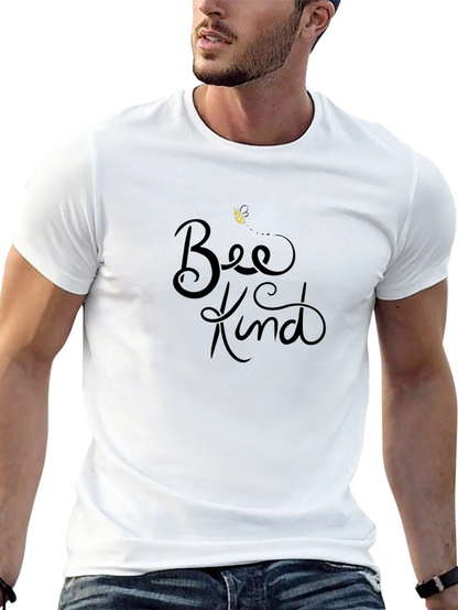 Bee Kind Black T-Shirt - Motivational Graphic Tee