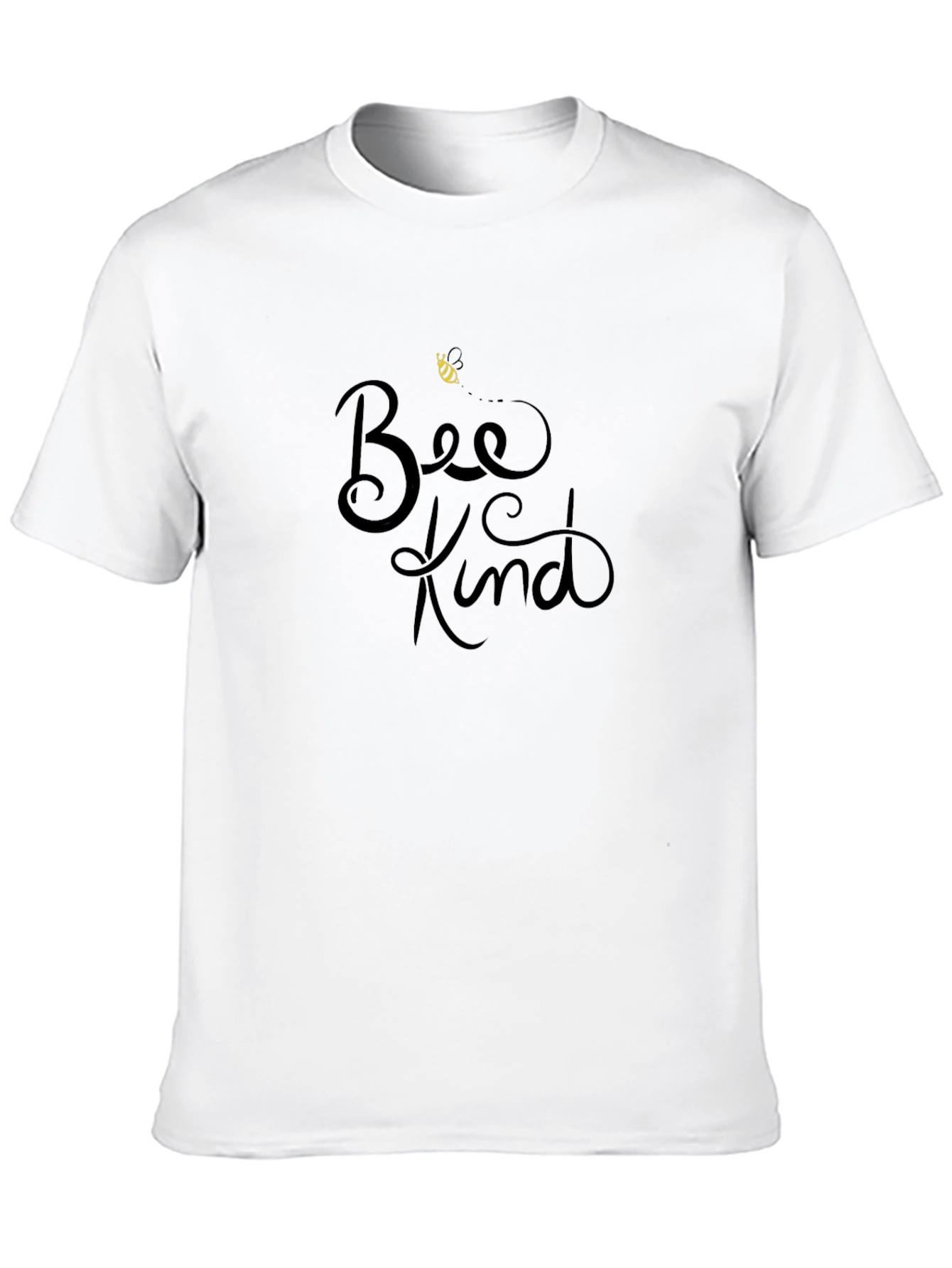 Bee Kind Black T-Shirt - Motivational Graphic Tee