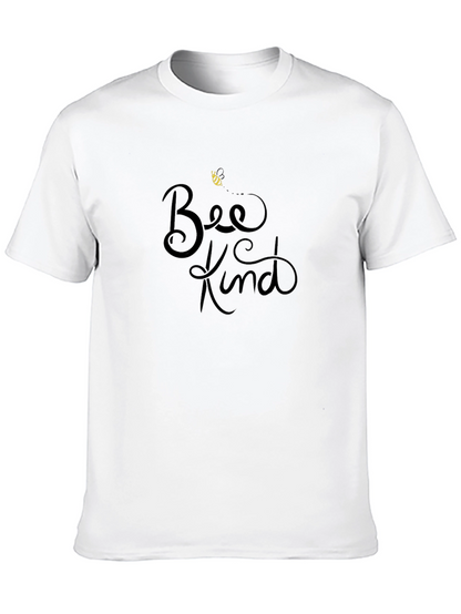Bee Kind Black T-Shirt - Motivational Graphic Tee