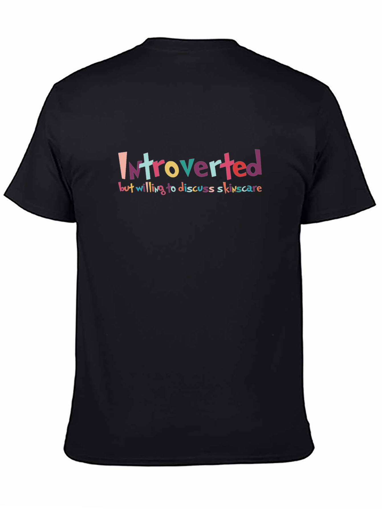 Introverted Skincare T-Shirt: Soft Cotton Tee
