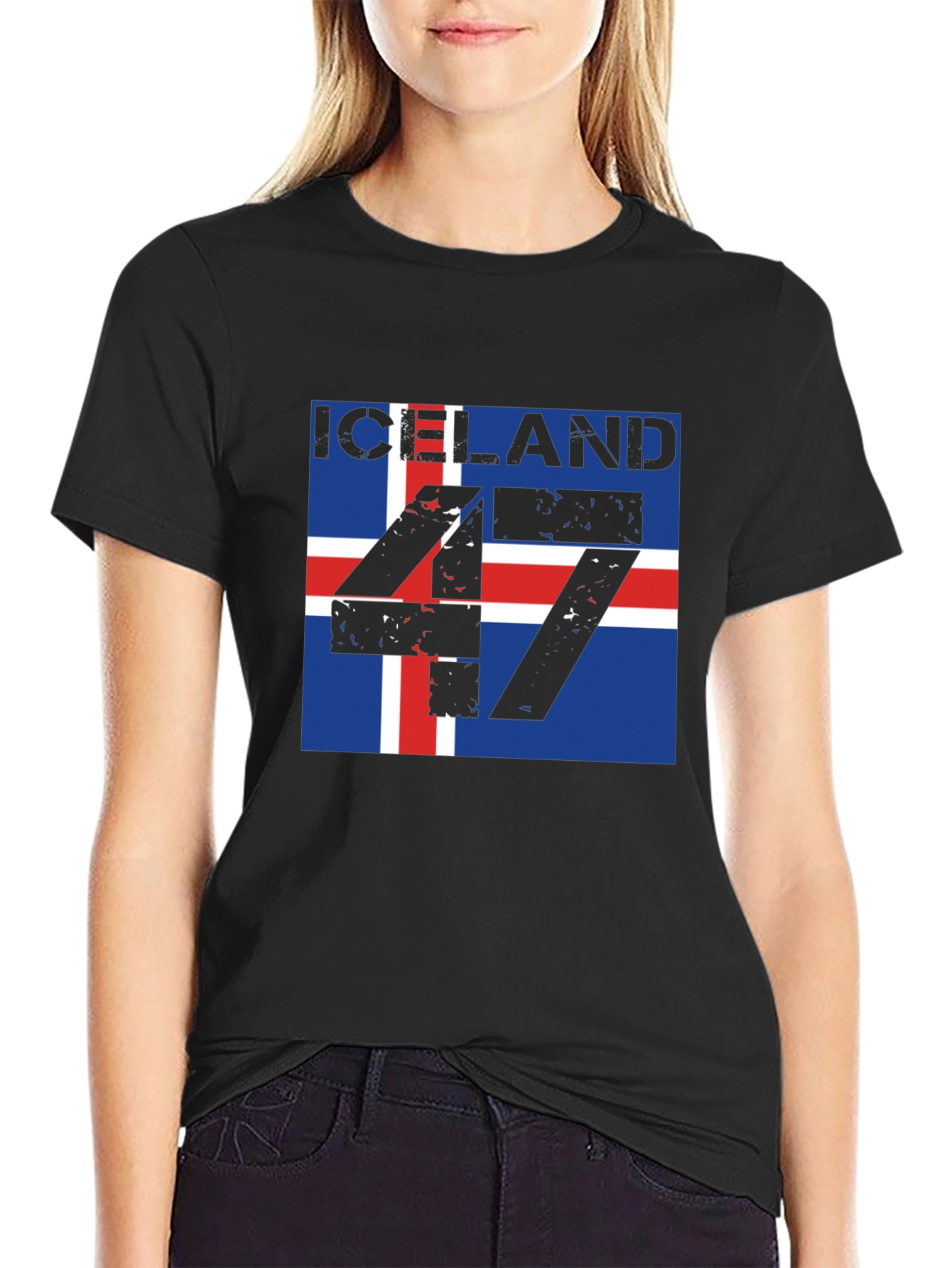 Iceland Flag 47 T-Shirt