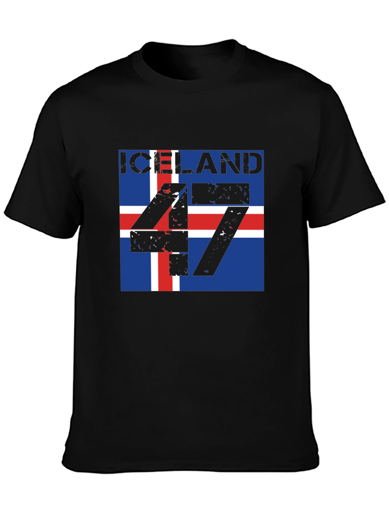 Iceland Flag 47 T-Shirt