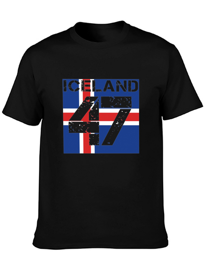 Iceland Flag 47 T-Shirt