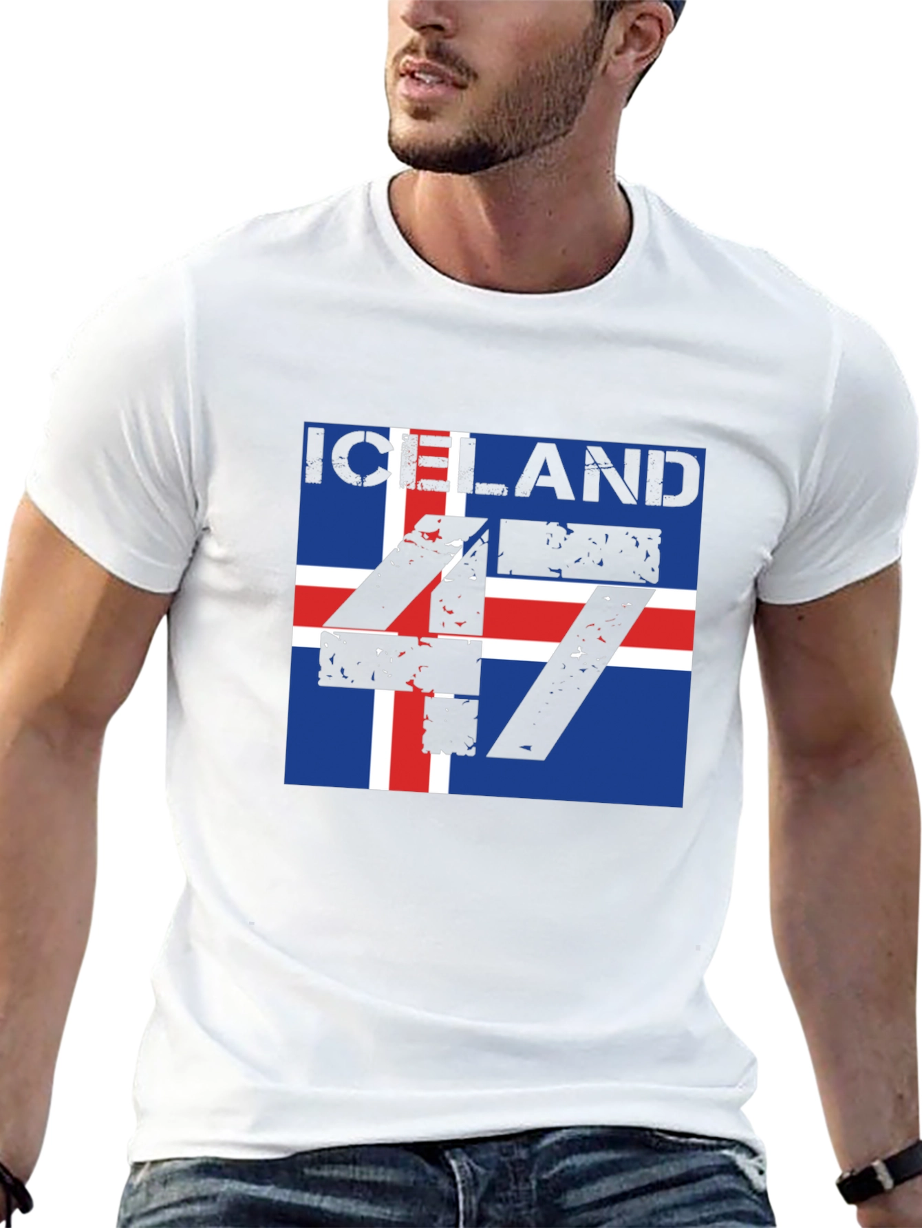 Iceland Flag 47 T-Shirt