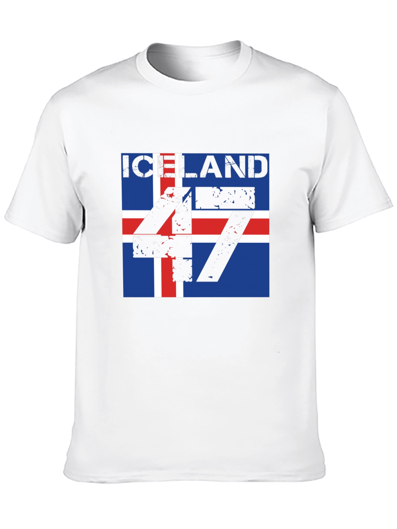 Iceland Flag 47 T-Shirt