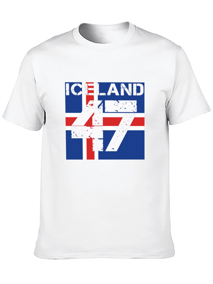 Iceland Flag 47 T-Shirt