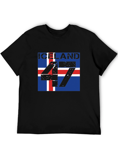 Iceland Flag 47 T-Shirt