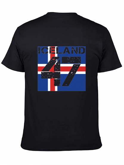 Iceland Flag 47 T-Shirt