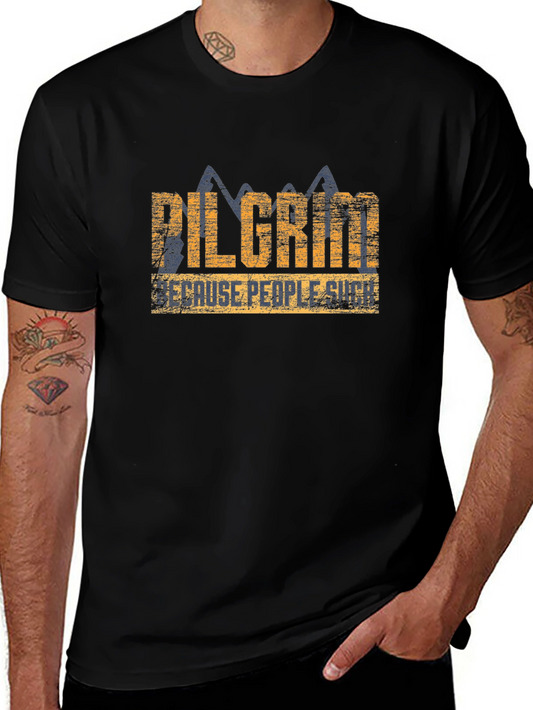 Pilgrim Graphic T-Shirt - Because People Suck