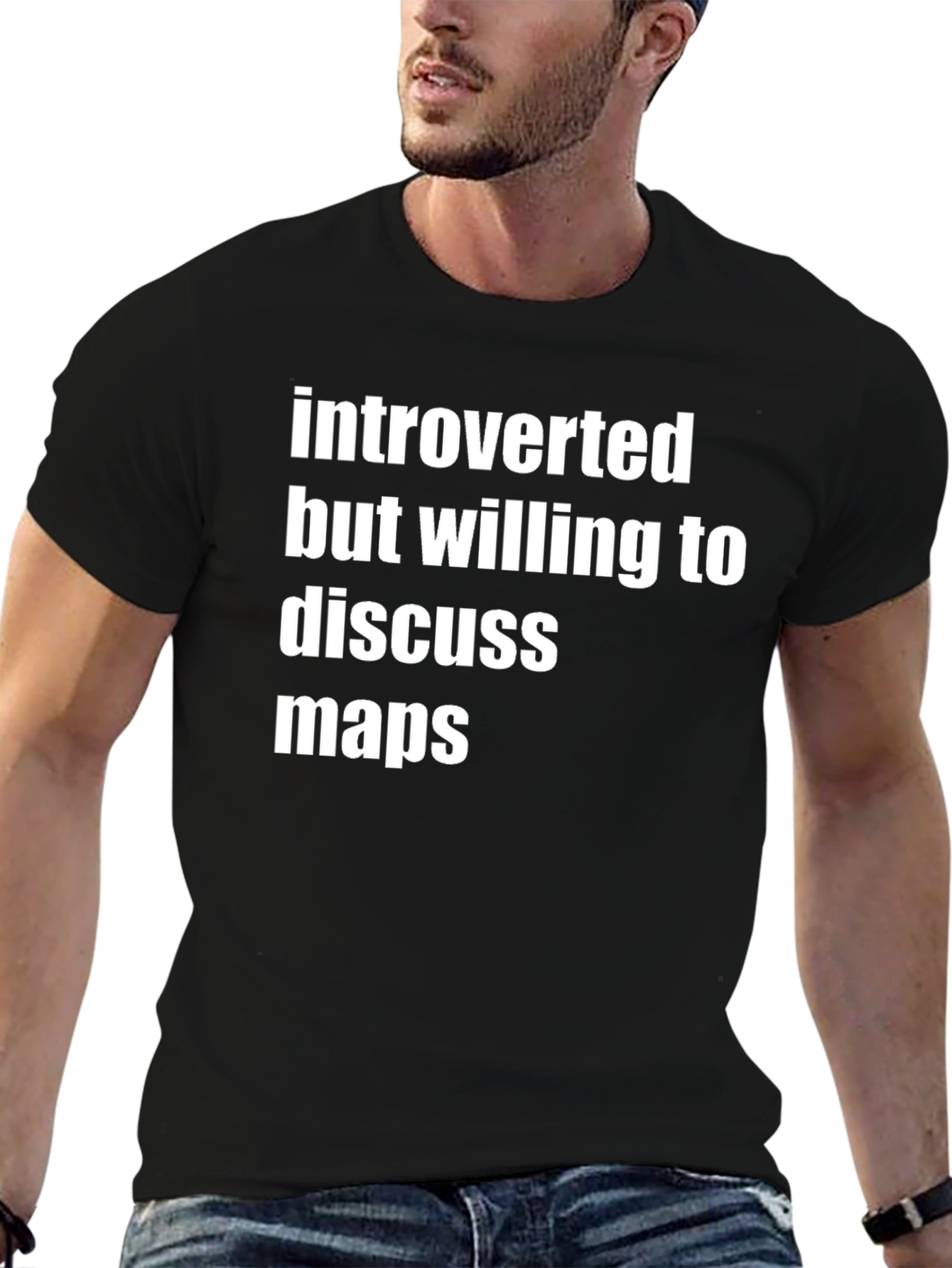 Introverted Maps Graphic Tee