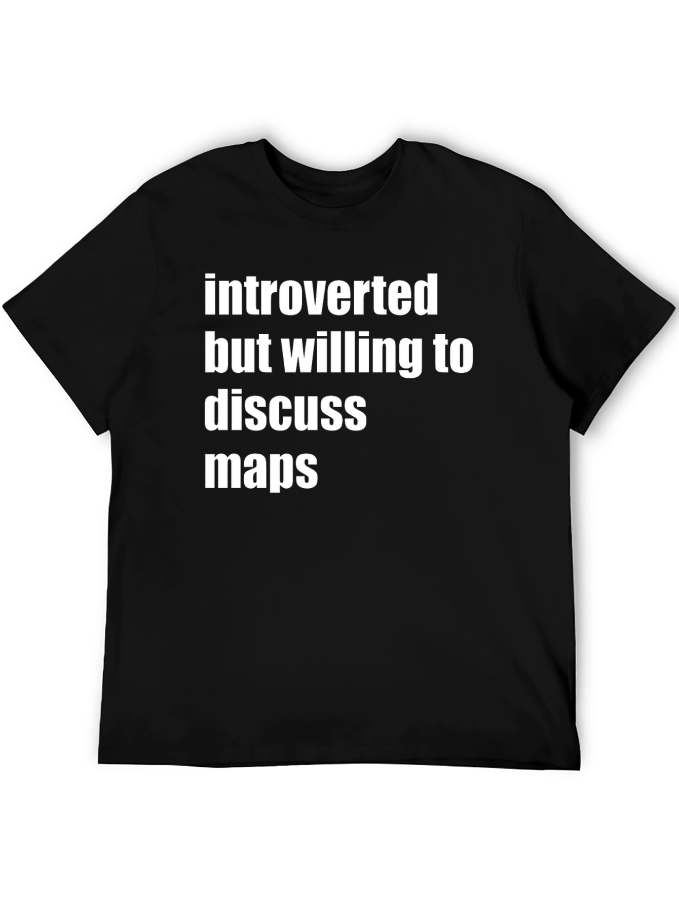 Introverted Maps Graphic Tee