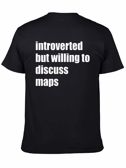 Introverted Maps Graphic Tee