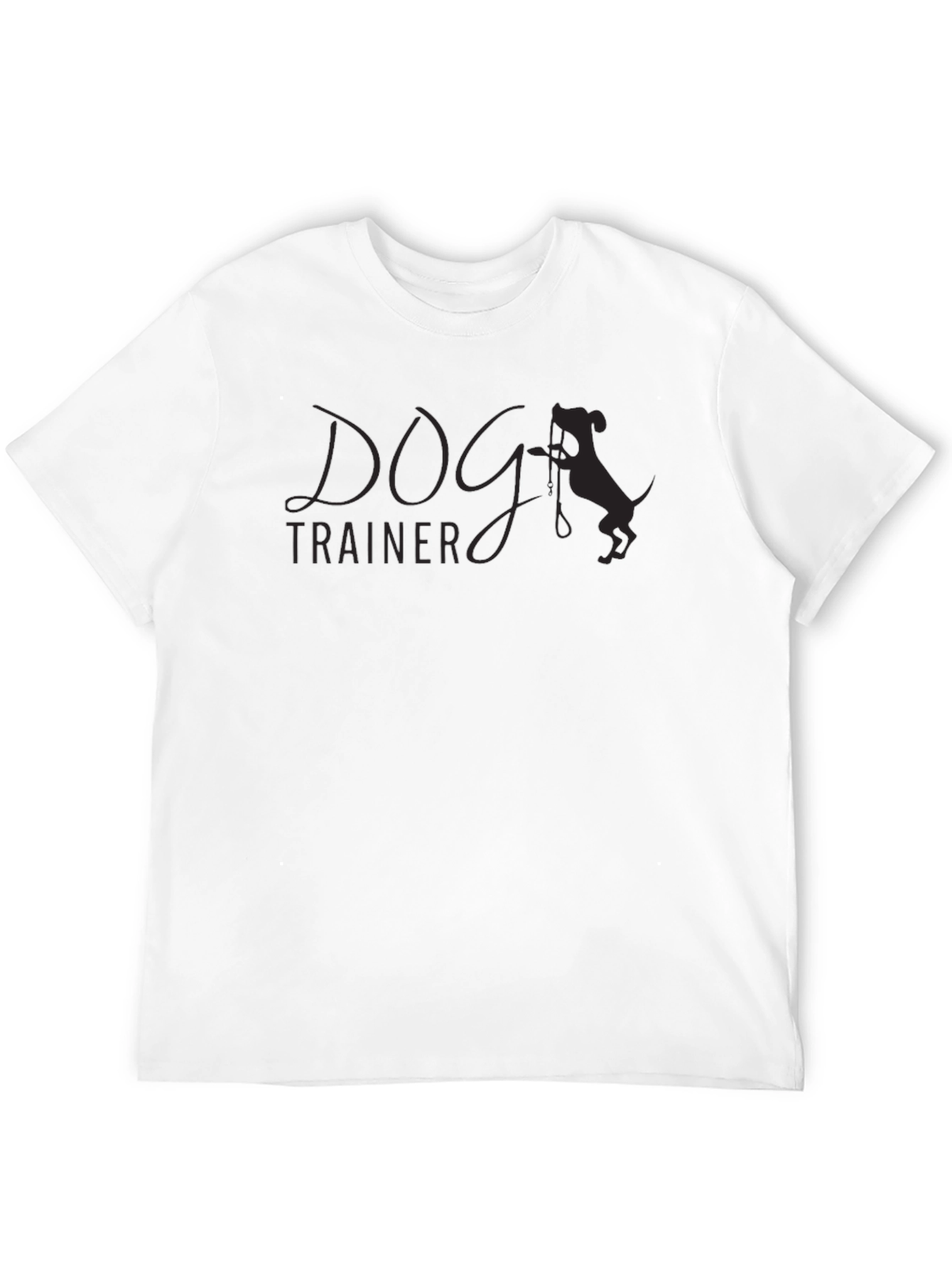 Dog Trainer Graphic Tee - Black