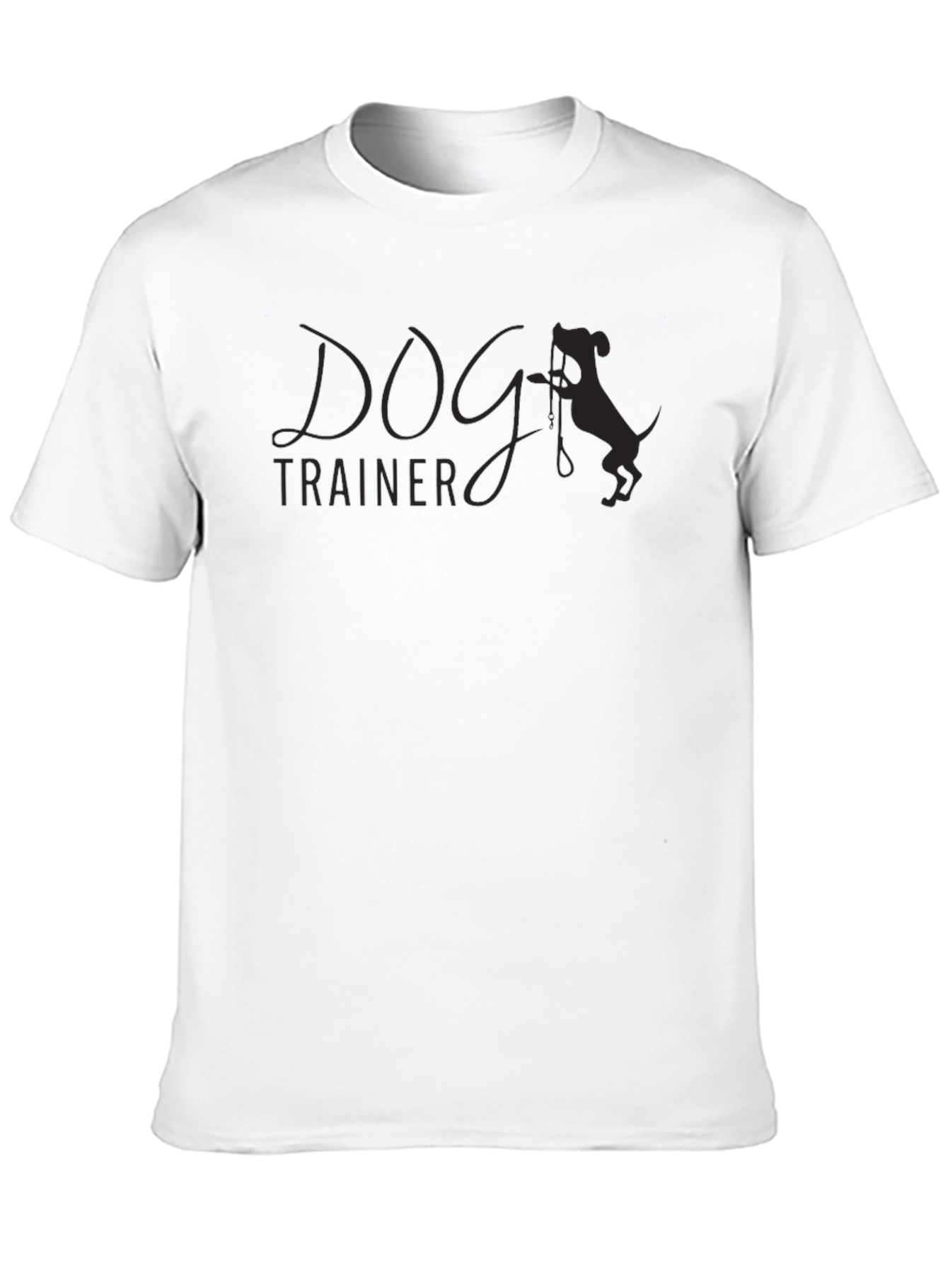 Dog Trainer Graphic Tee - Black