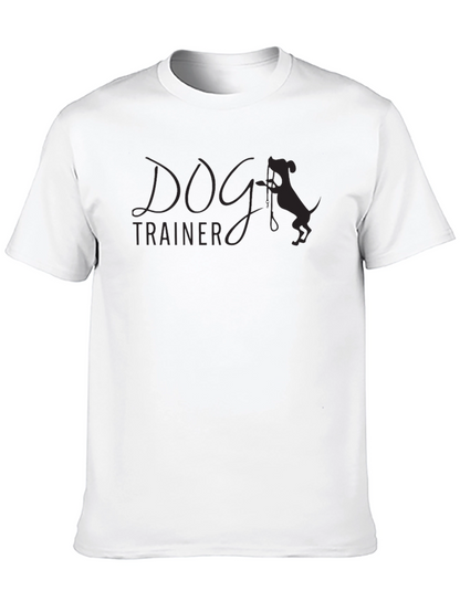 Dog Trainer Graphic Tee - Black