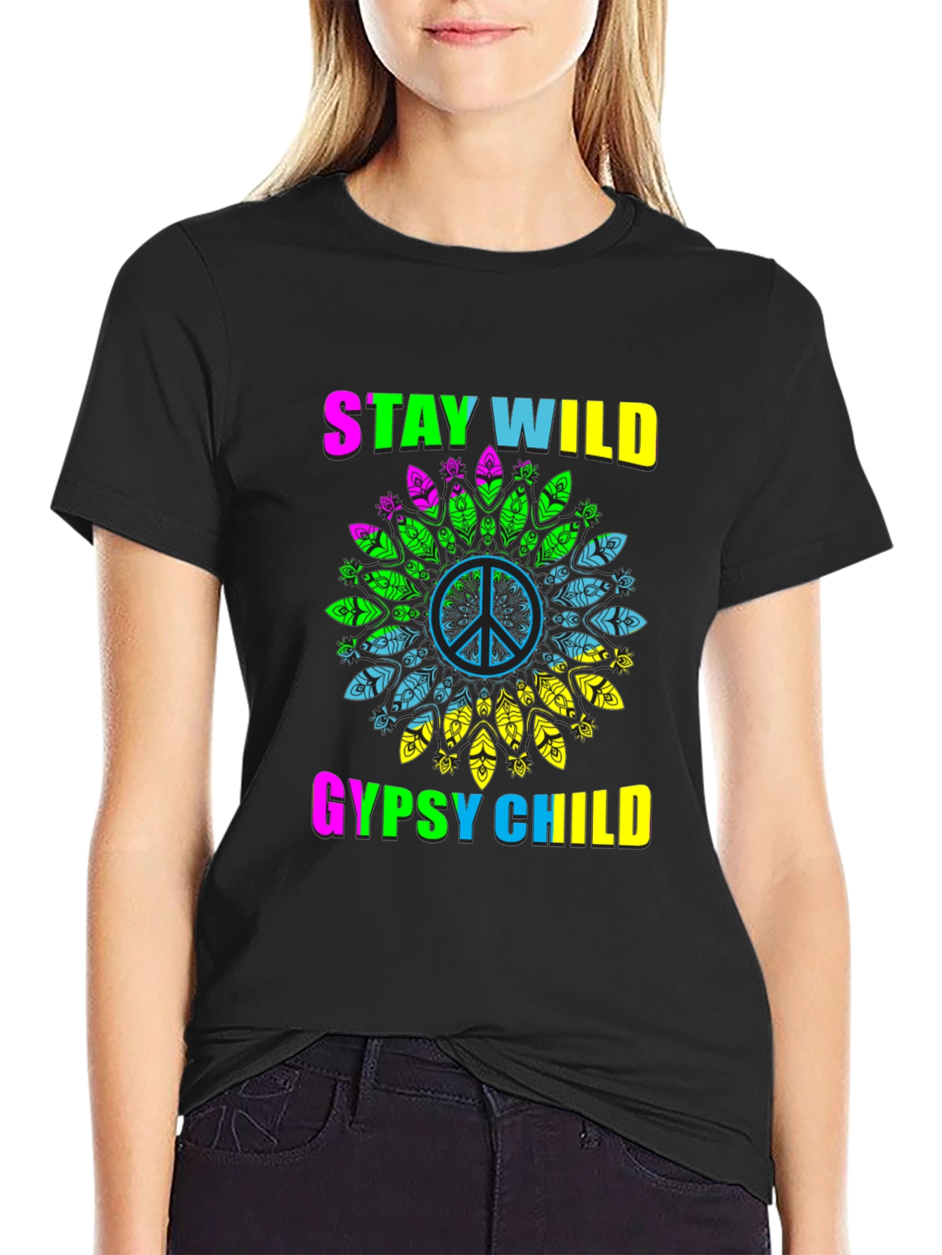 Stay Wild Gypsy Child Graphic T-Shirt