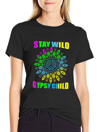 Stay Wild Gypsy Child Graphic T-Shirt