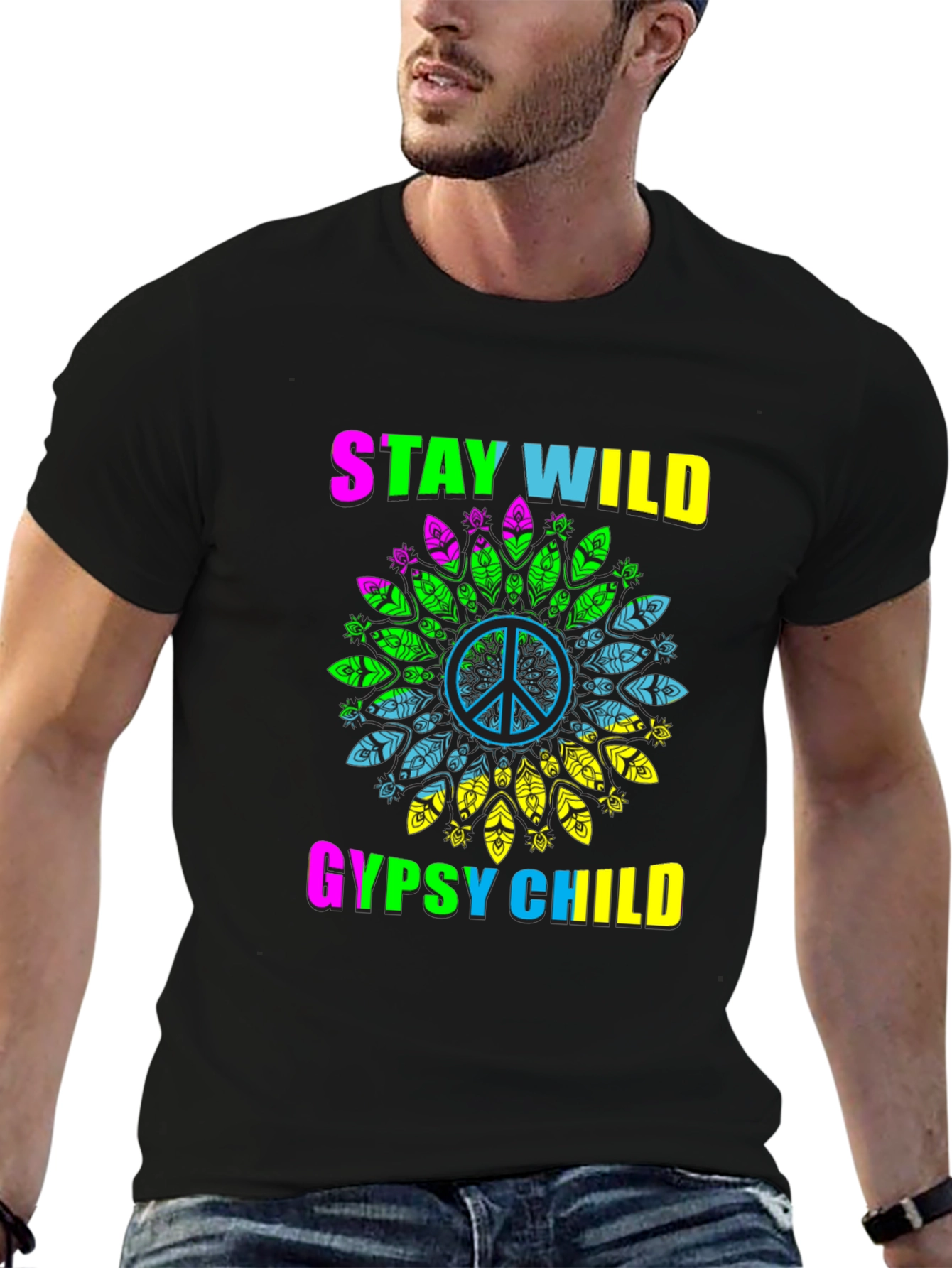 Stay Wild Gypsy Child Graphic T-Shirt
