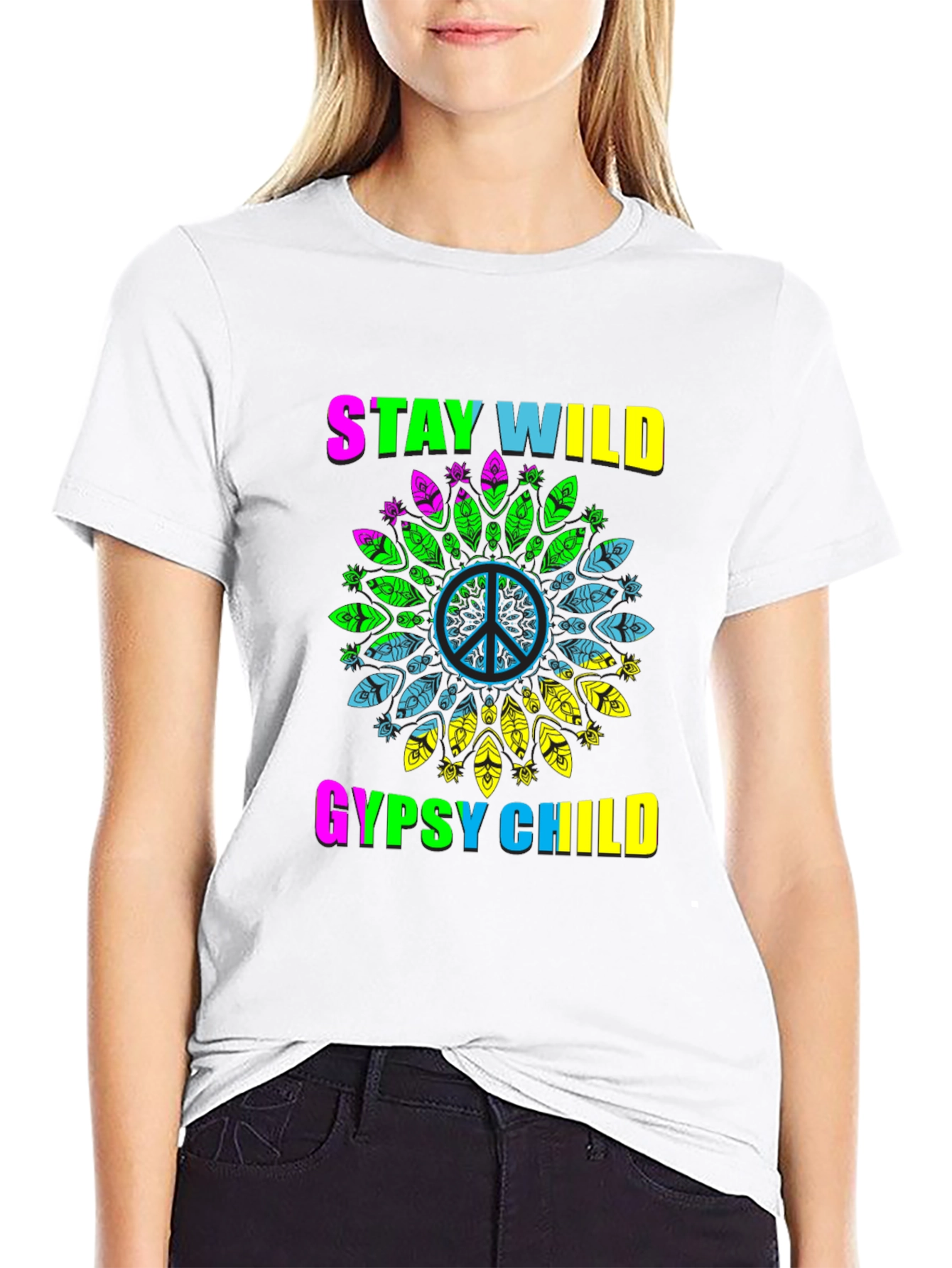 Stay Wild Gypsy Child Graphic T-Shirt