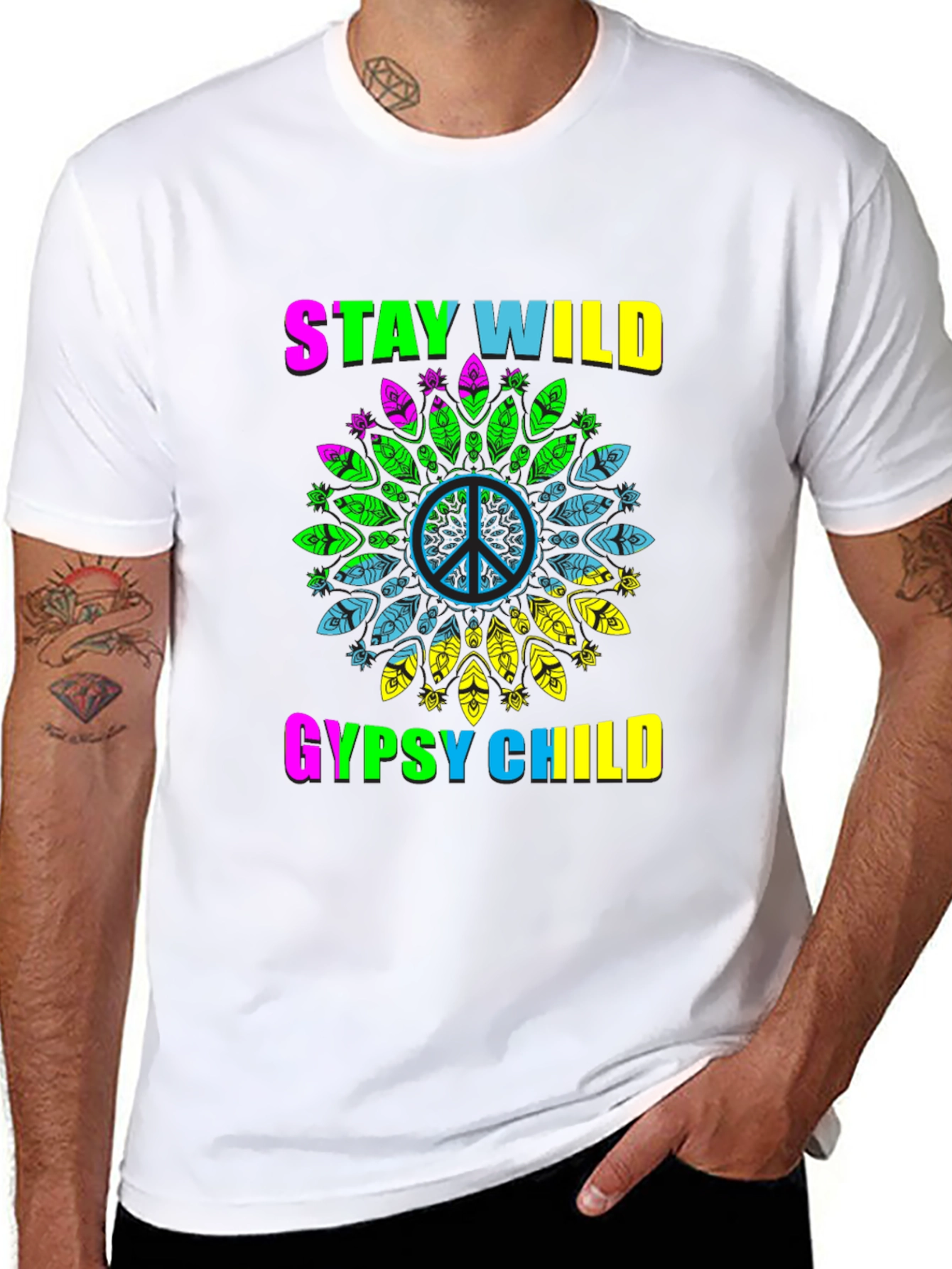Stay Wild Gypsy Child Graphic T-Shirt