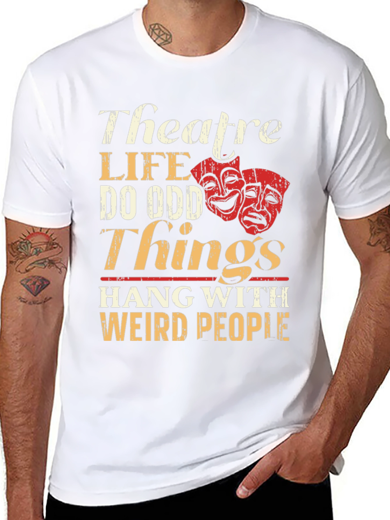 Theatre Life T-Shirt: Do Odd Things Weird People