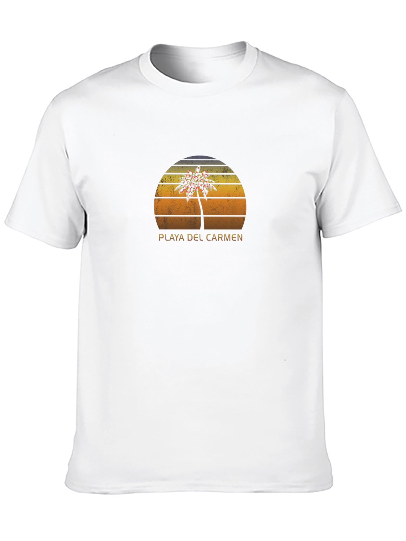 Playa Del Carmen Retro Graphic T-Shirt