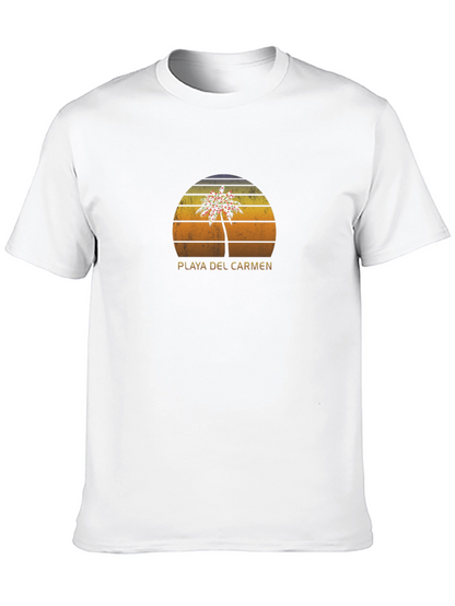 Playa Del Carmen Retro Graphic T-Shirt
