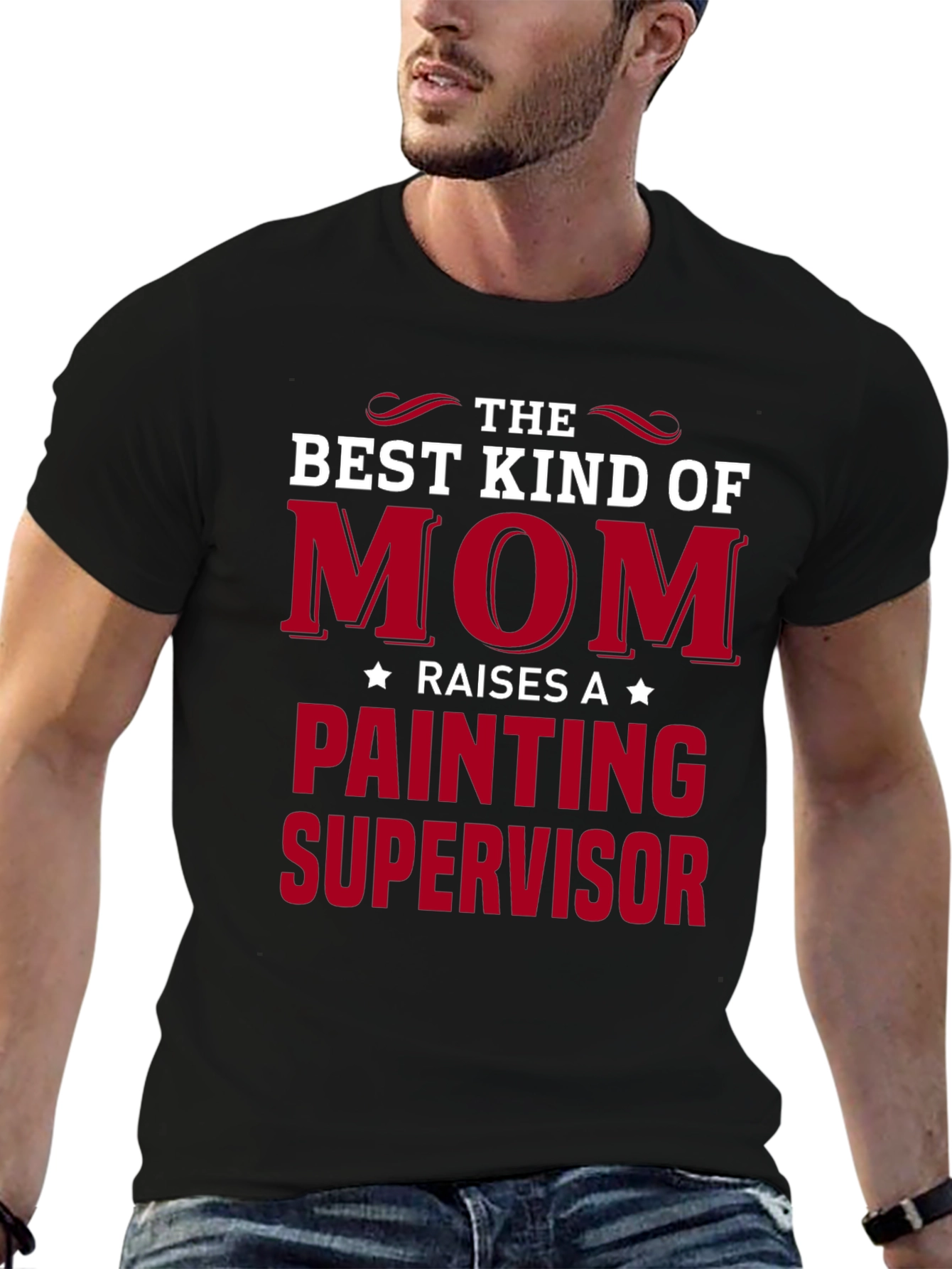 Best Kind of Mom Painting Supervisor T-Shirt