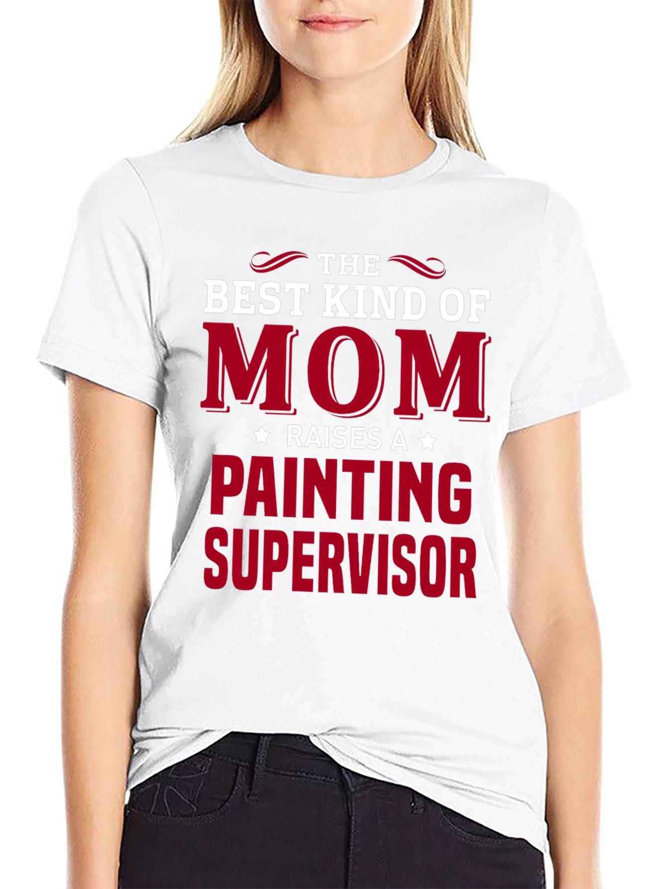 Best Kind of Mom Painting Supervisor T-Shirt