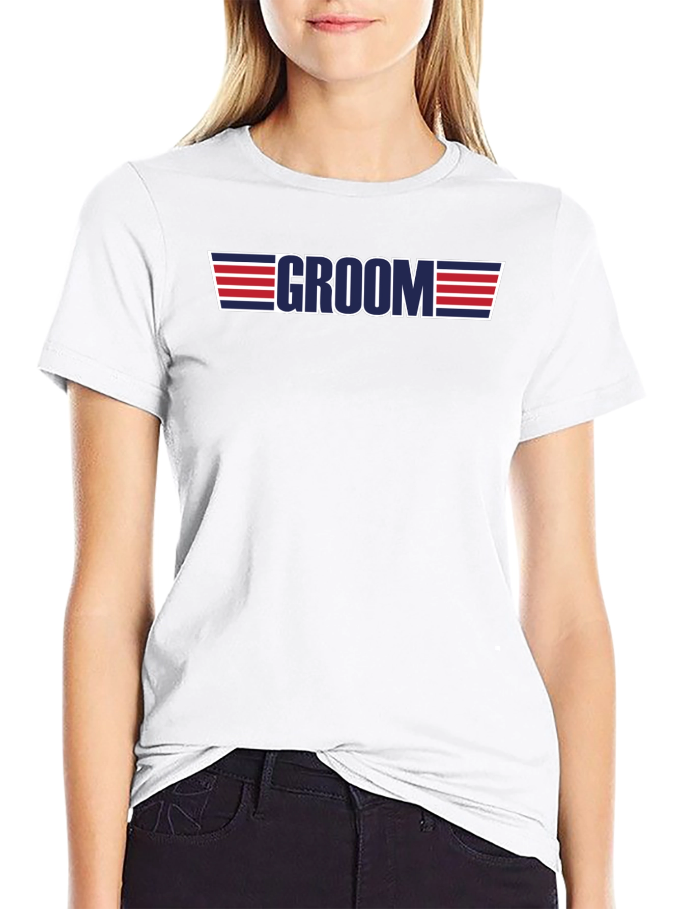 Groom Top Gun Style T-Shirt