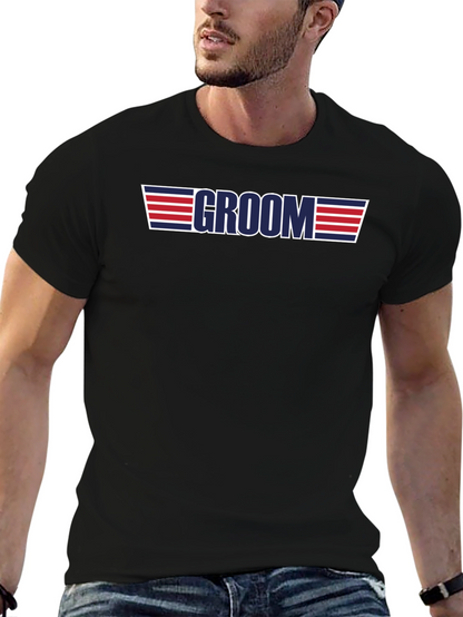 Groom Top Gun Style T-Shirt