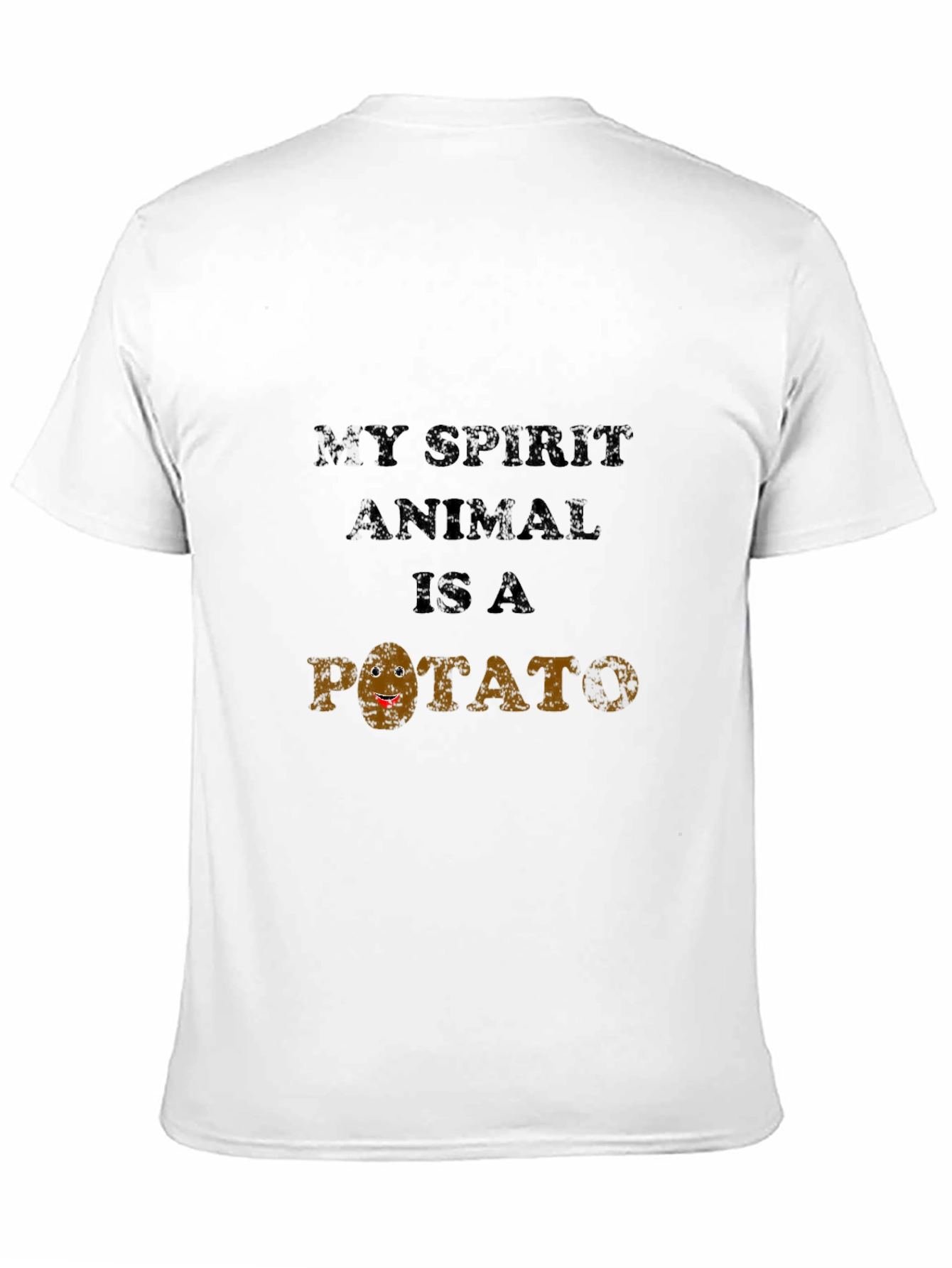 My Spirit Animal is a Potato Funny Graphic Tee