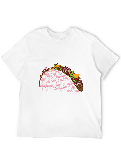 Flamingo Taco Graphic T-Shirt