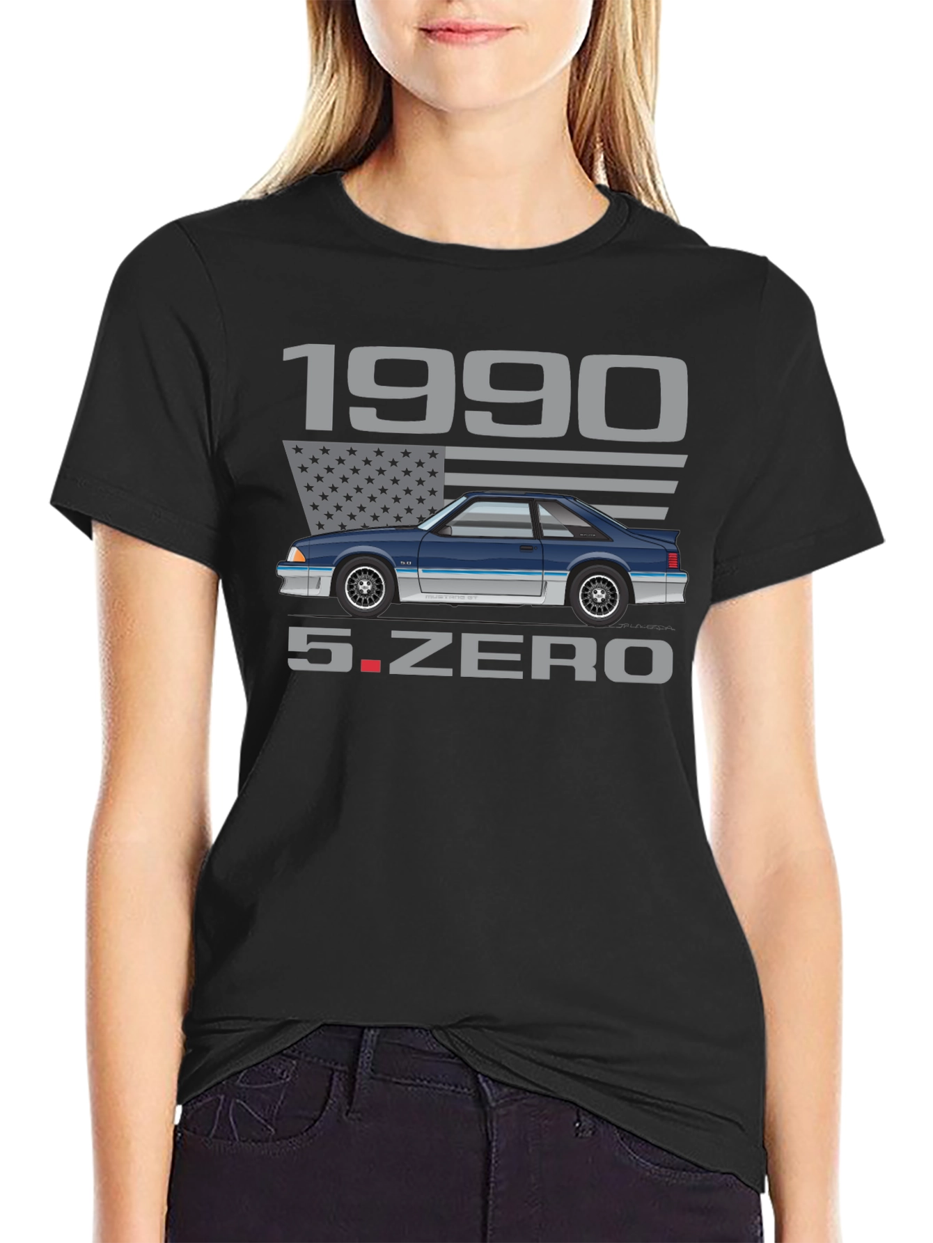 1990 Foxbody Mustang 5.0 T-Shirt
