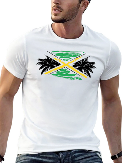 Jamaica Vibes Black Tee