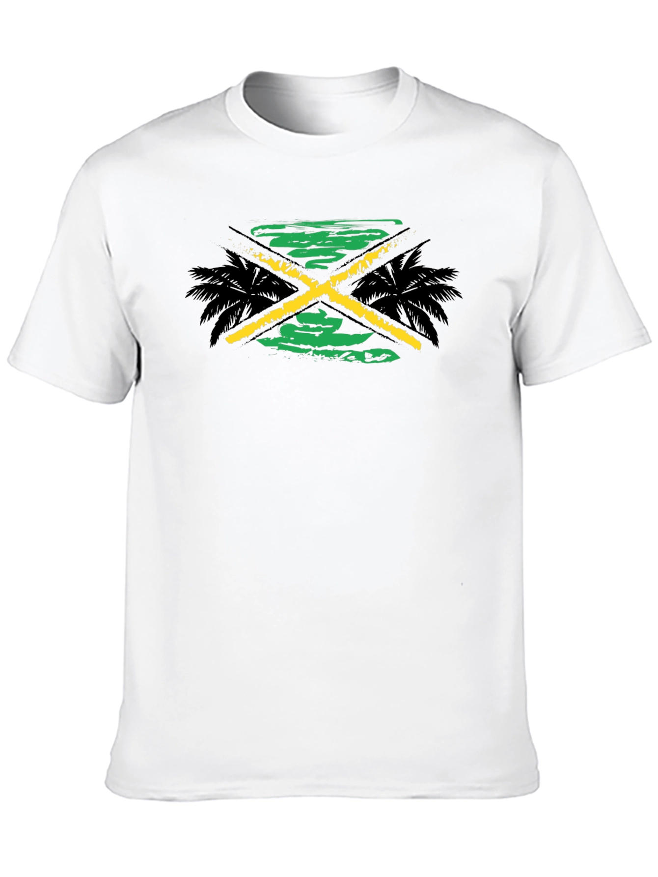 Jamaica Vibes Black Tee